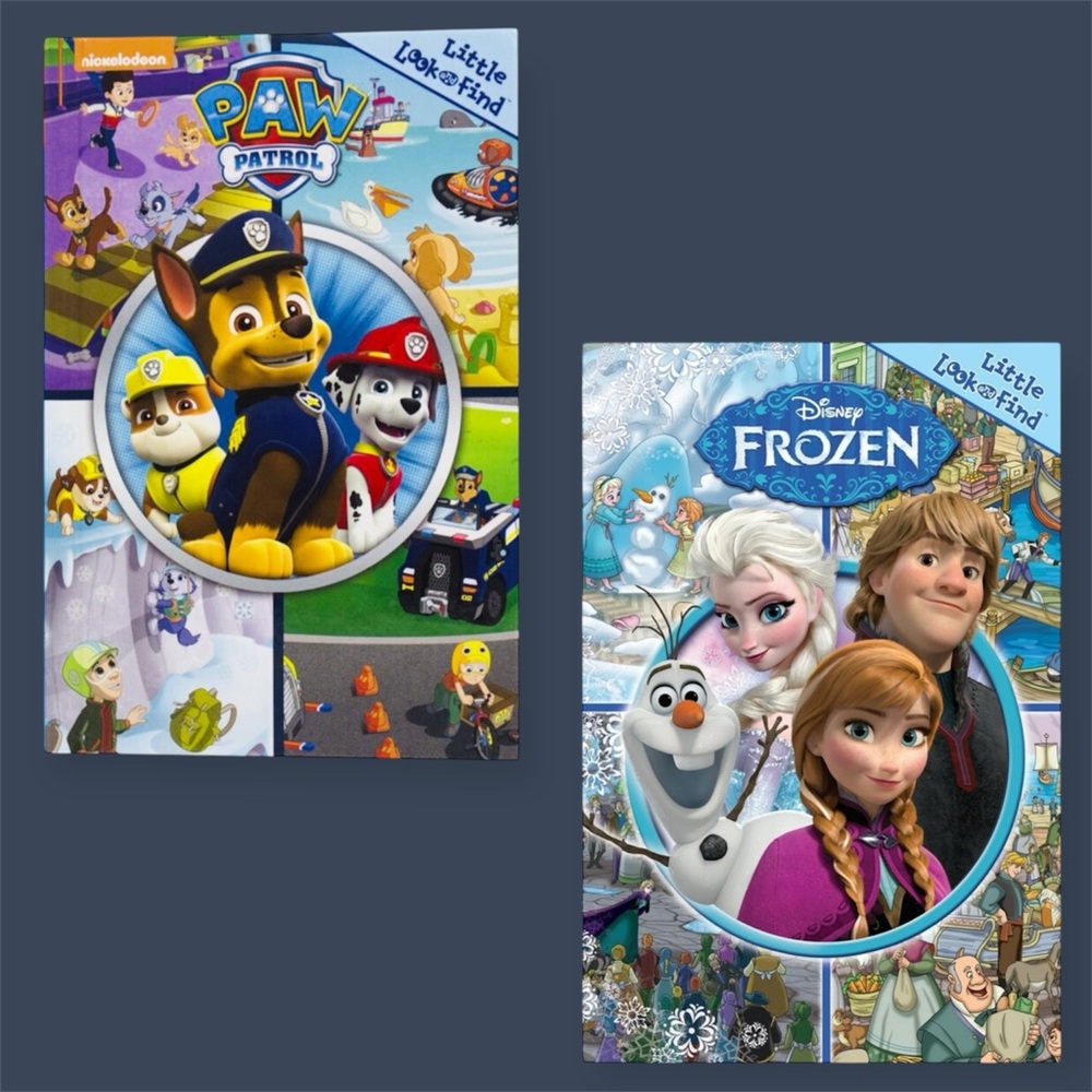 New 2 Pack Little Look & Find Books